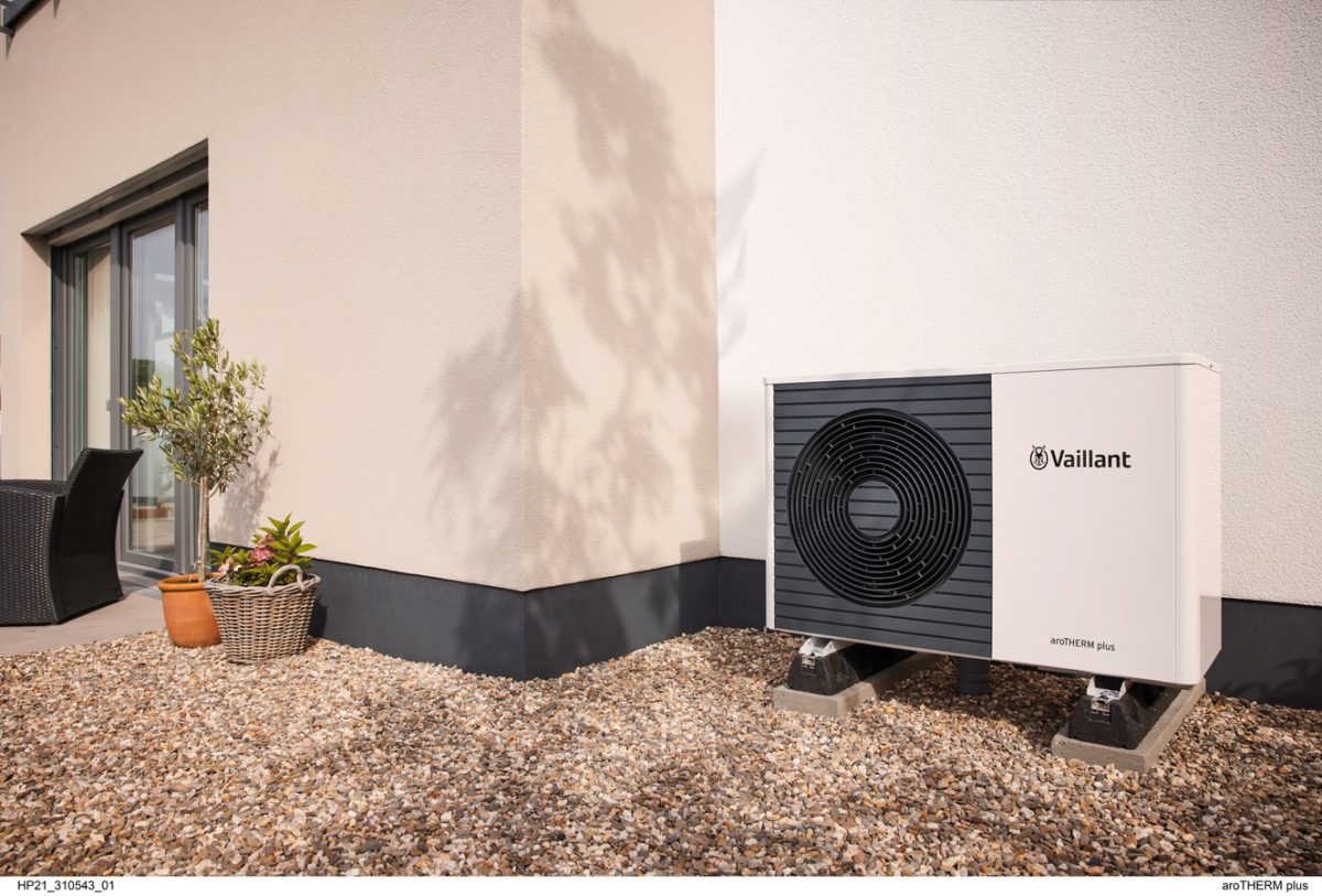 Vaillant AroTHERM plus heat pump